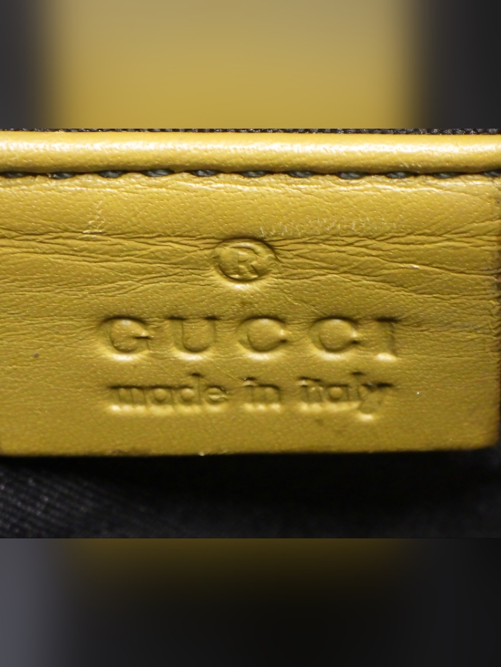 Gucci GG Web Crossbody Bag Monogram Canvas with Tan Leather Trim - Picture 8 of 8